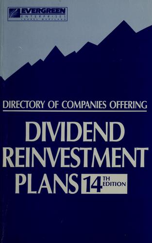 Cover for Directory of companies offering dividend reinvestment plans
