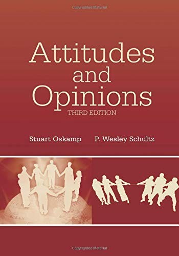 Cover for Attitudes and Opinions