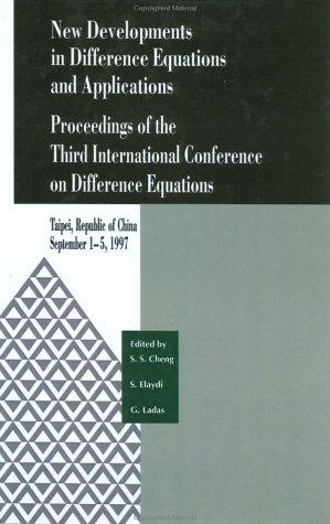 Cover for New Developments in Difference Equations and Applications