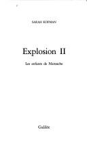 Cover for Explosion