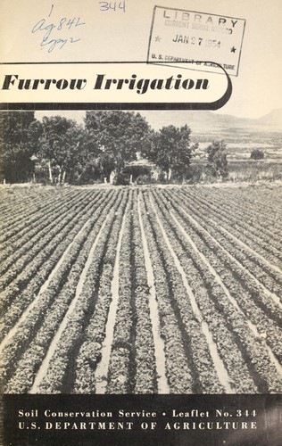 Cover for Furrow irrigation