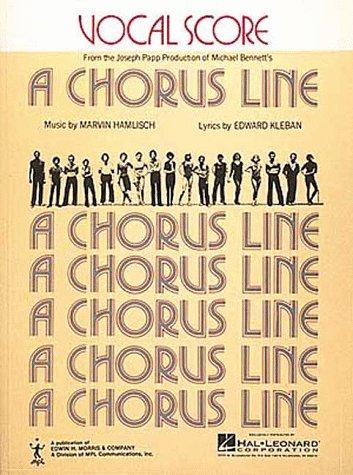 Cover for Chorus Line, A (Vocal Score)