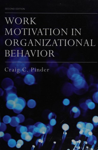 Cover for Work Motivation in Organizational Behavior, 2nd ed.