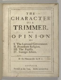 Cover for The character of a trimmer