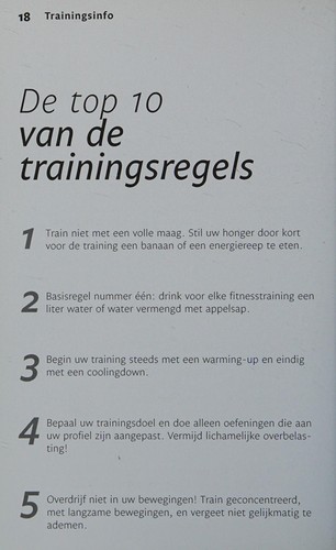 Cover for Trainingsgids buikspieren