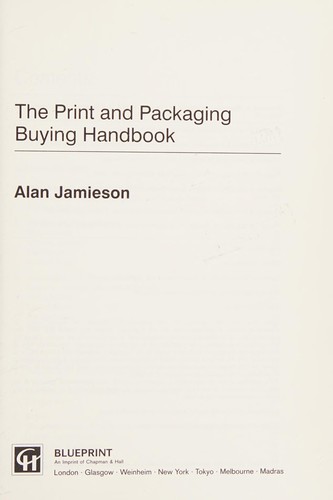 Cover for Print and Packaging Buying Handbook (Blueprint)