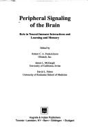 Cover for Peripheral signaling of the brain
