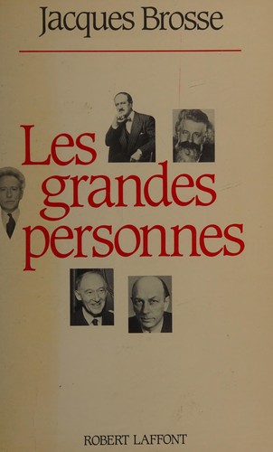 Cover for Les grandes personnes