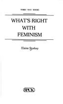 Cover for What's Right with Feminism