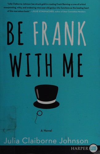 Cover for Be Frank with me