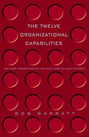 Cover for Twelve Organizational Capabilities