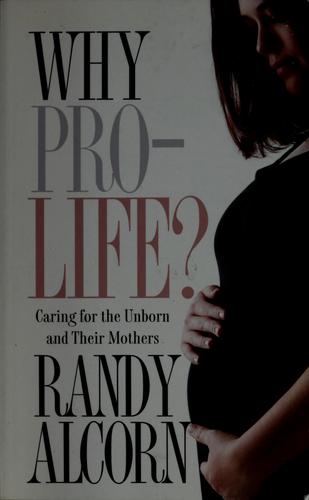 Cover for Why prolife?