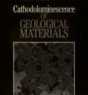 Cover for Cathodoluminescence of geological materials