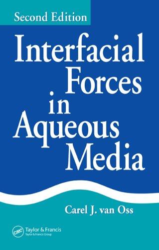 Cover for Interfacial forces in aqueous media