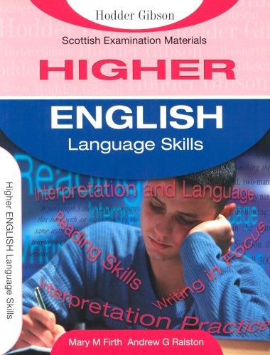 Cover for English Language Skills for Higher English (Higher Grade)