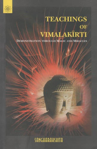 Cover for Teachings of Vimalakirti