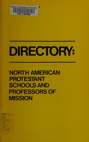 Cover for Directory