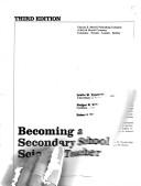 Cover for Becoming a secondary school science teacher