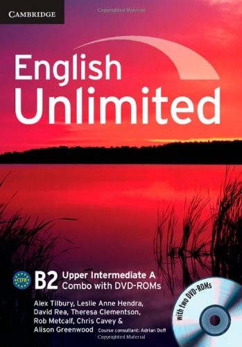 Cover for English Unlimited Upper Intermediate A Combo with DVD-ROMs