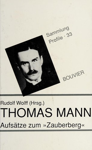 Cover for Thomas Mann