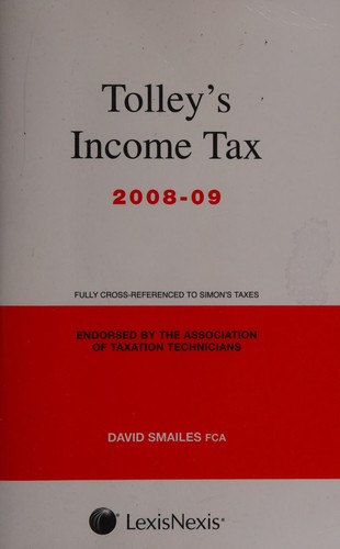 Cover for Tolley's income tax 2008-09 main annual