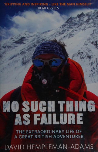 Cover for No such thing as failure