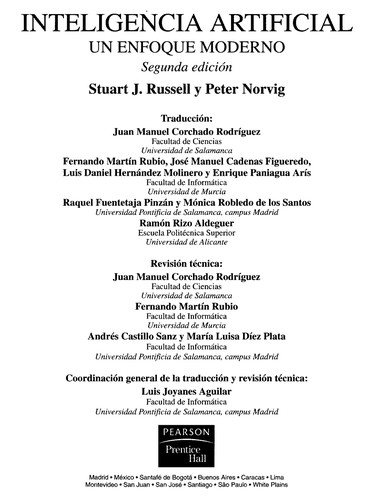 Cover for Inteligencia artificial