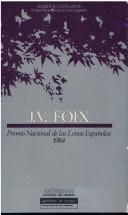 Cover for J.V. Foix