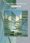 Cover for International Architecture Yearbook