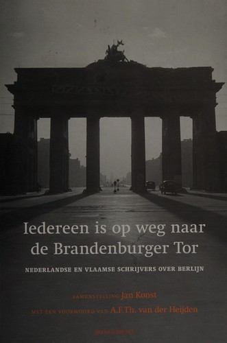 Cover for Iedereen is op weg naar de Brandenburger Tor