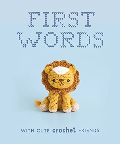 Cover for First Words with Cute Crochet Friends