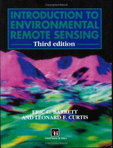 Cover for Introduction to environmental remote sensing