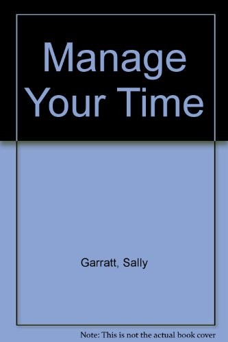 Cover for Manage your time