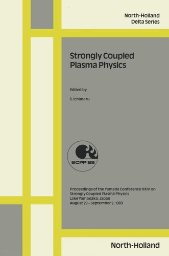 Cover for Strongly coupled plasma physics
