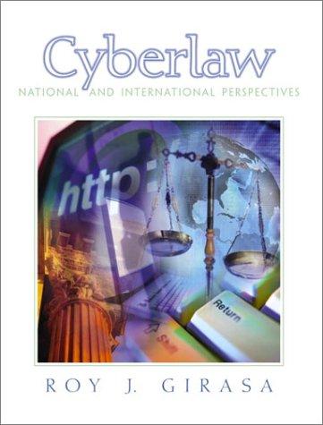 Cover for Cyberlaw