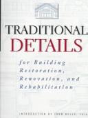 Cover for Traditional details for building restoration, renovation, and rehabilitation