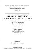 Cover for Health surveys and related studies