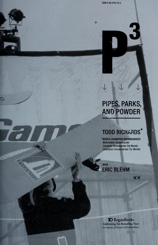 Cover for P3 : pipes, parks, and powder