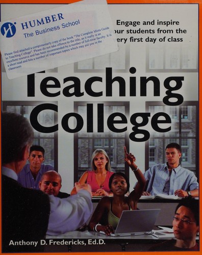 Cover for The complete idiot's guide to teaching college