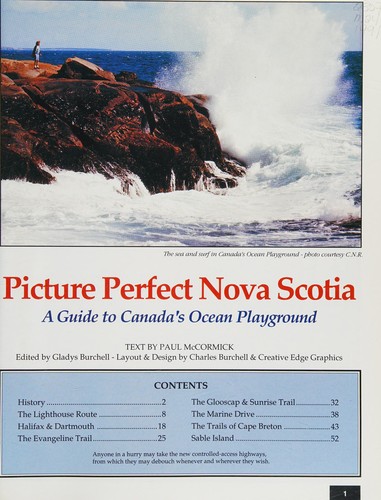 Cover for Picture Perfect Nova Scotia