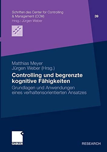 Cover for Controlling und begrenzte kognitive Fähigkeiten