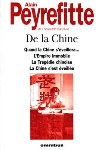 Cover for De la Chine