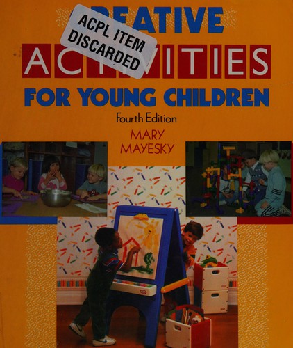 Cover for Creative activities for young children