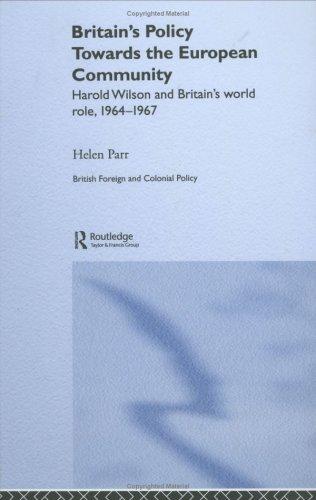 Cover for British Policy Towards the European Community