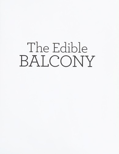 Cover for Edible Balcony