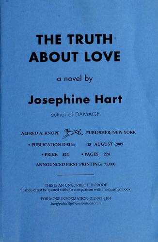 Cover for The truth about love