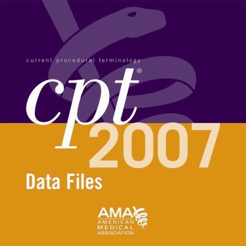Cover for CPT 2007 ASCII Data Files