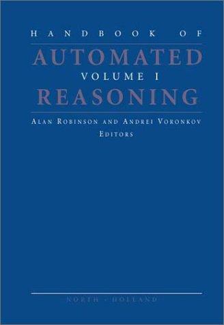 Cover for Handbook of Automated Reasoning
