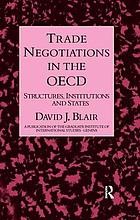 Cover for Trade Negotiations in the Oecd