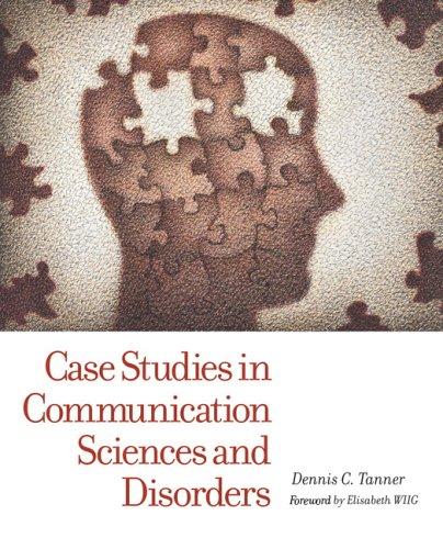 Cover for Case Studies in Communication Sciences and Disorders
